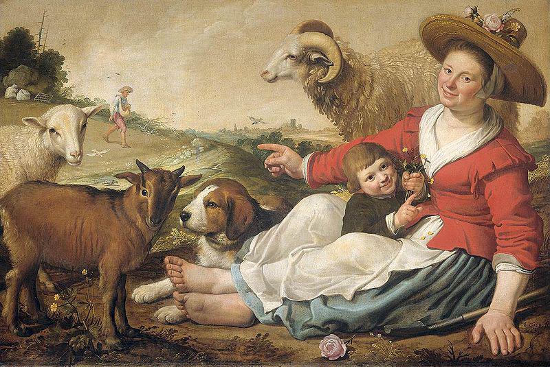 Jacob Gerritsz Cuyp The Shepherdess Germany oil painting art